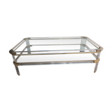 Plexiglas showcase coffee table