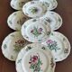 12 "Fine Street Lamp" dinner plates KG Lunéville