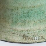 Ceramic bottle vase by Georges Pelletier, 70s