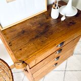 Old counter furniture - chest of drawers
