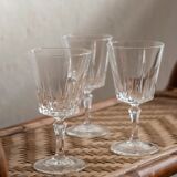 Set of 3 "Adrien" stemmed glasses
