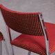 Vintage steel stacking chairs, Germany, 1980s, set of 4