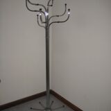 Vintage chrome coat holder