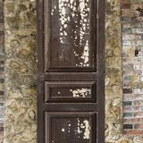 Porte ancienne en bois massif