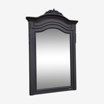 Bevelled antique mirror  97x151cm