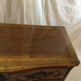 Commode in walnut Louis XV