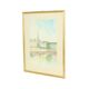 Charming Painting Watercolor Carlier 1989 Honfleur France