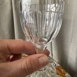 Set of 9 crystal liqueur glasses by nancy art of table