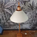 Scandinavian pine floor lamp