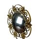 Miroir soleil vintage « or »