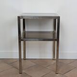 Chrome side tables/occasional tables