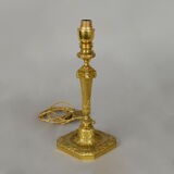 Bougeoir en bronze doré