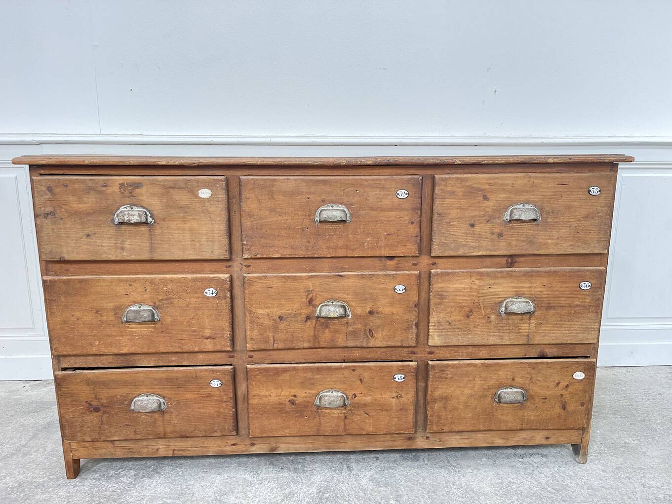 Superb 1920s craft cabinet with drawers