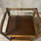 1970s rattan shelf