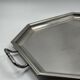 Vintage French metal serving tray