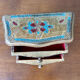 Boîte à bijoux ancienne en bois style venitien.