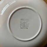 Set of 6 Salins soup plates - Deauville series - 1960