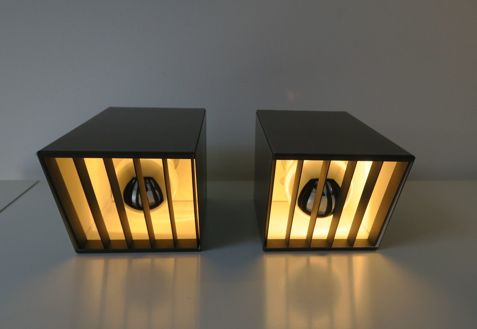 Pair of wall lamps Phillips, 70 years