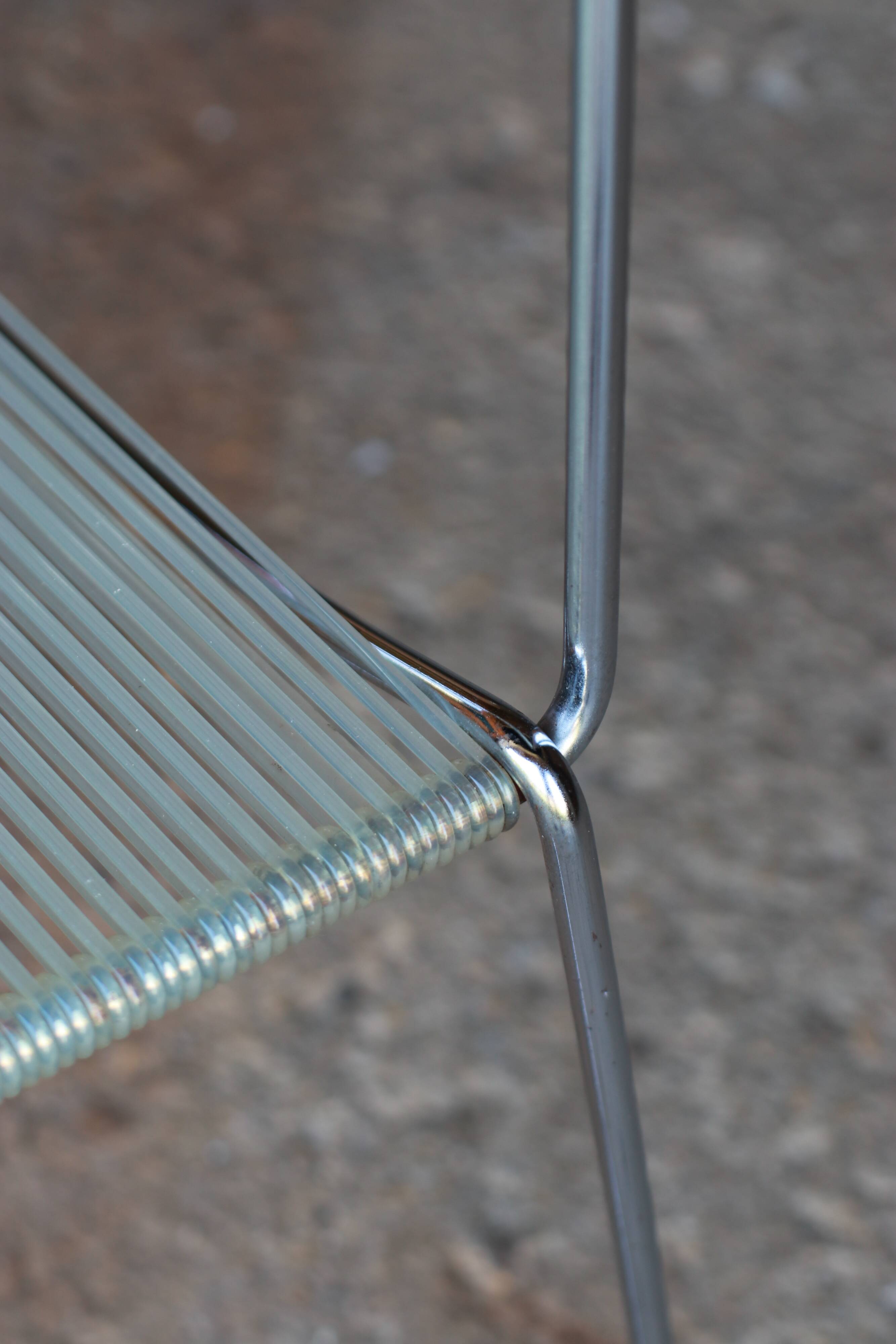 4 Spaghetti chairs by Giandomenico Belotti