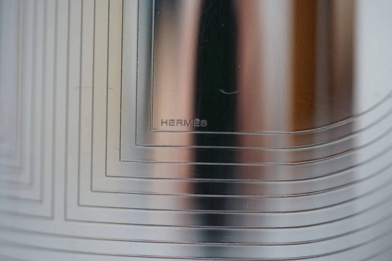 Vase Chaîne d'Ancre par Hermès Paris lot de 2