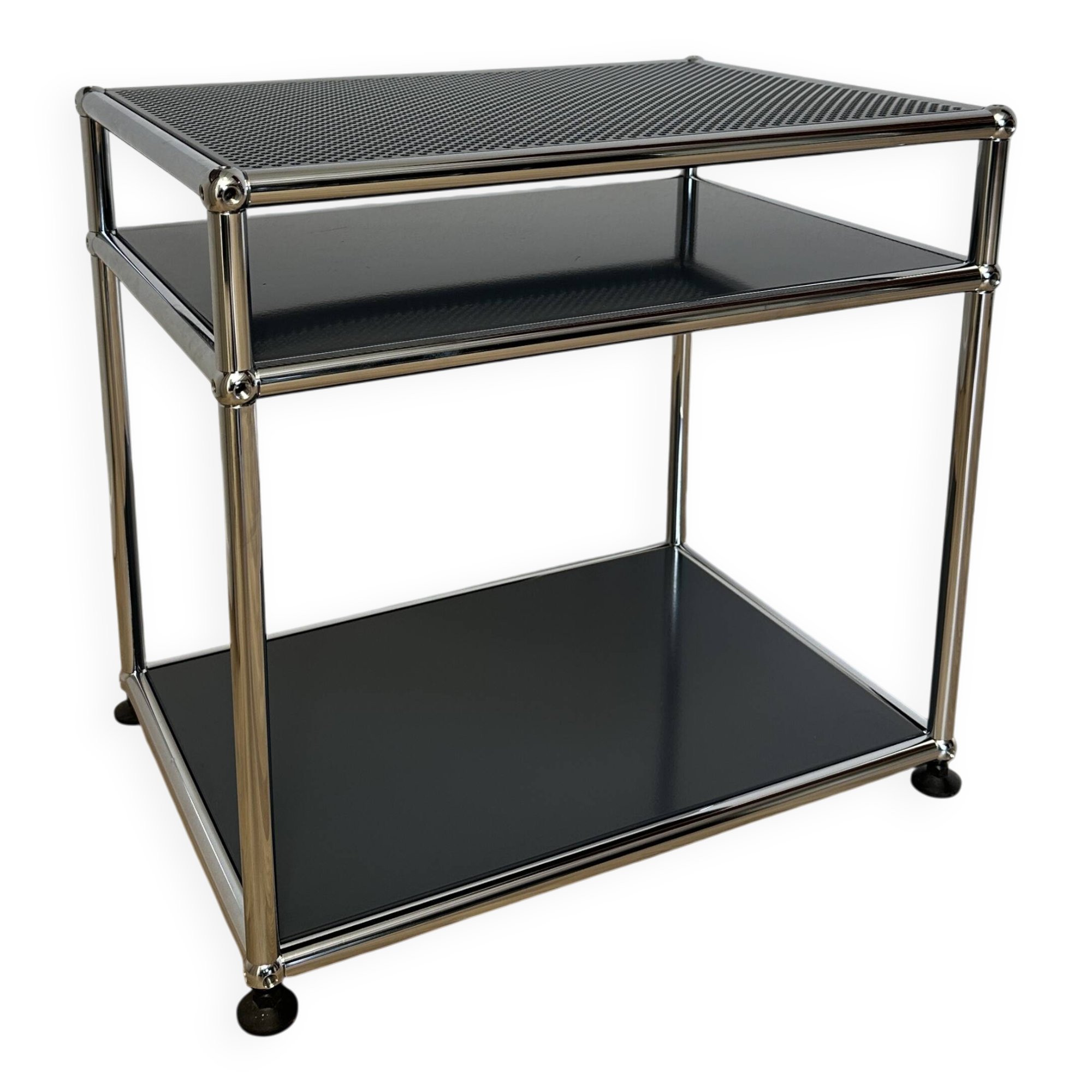 USM Haller side table in Anthracite Grey