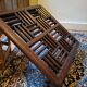 Antique Chinese coffee table in mahogany – openwork top – Qing style