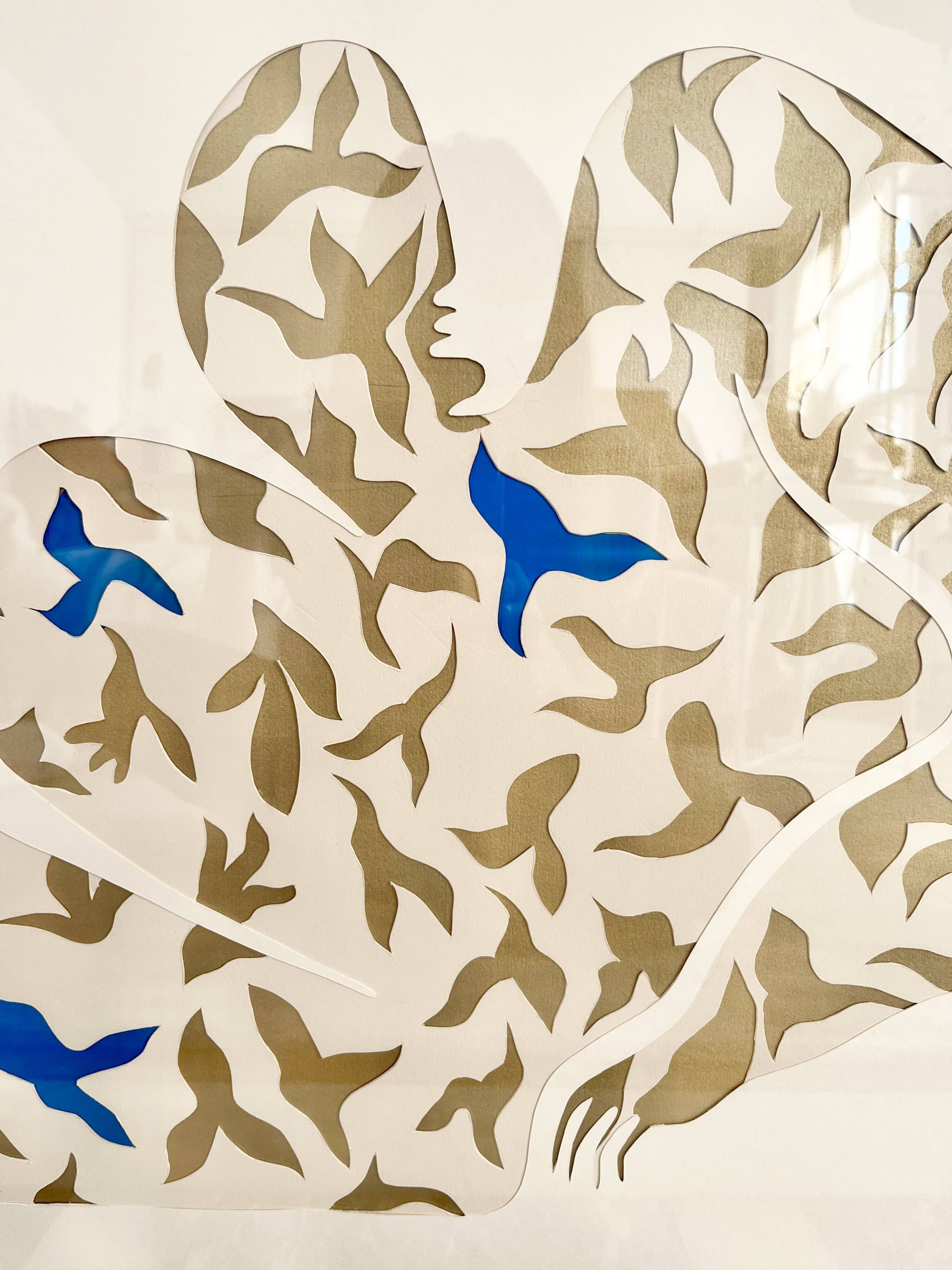 "Le parfum de l'été", 2023, format 50 x 70 cm, unique copy by Atelier Agapé