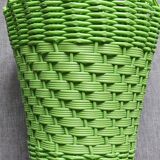 Paire de cache-pot scoubidou