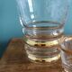 Service à liqueur en verre gravé et dorure