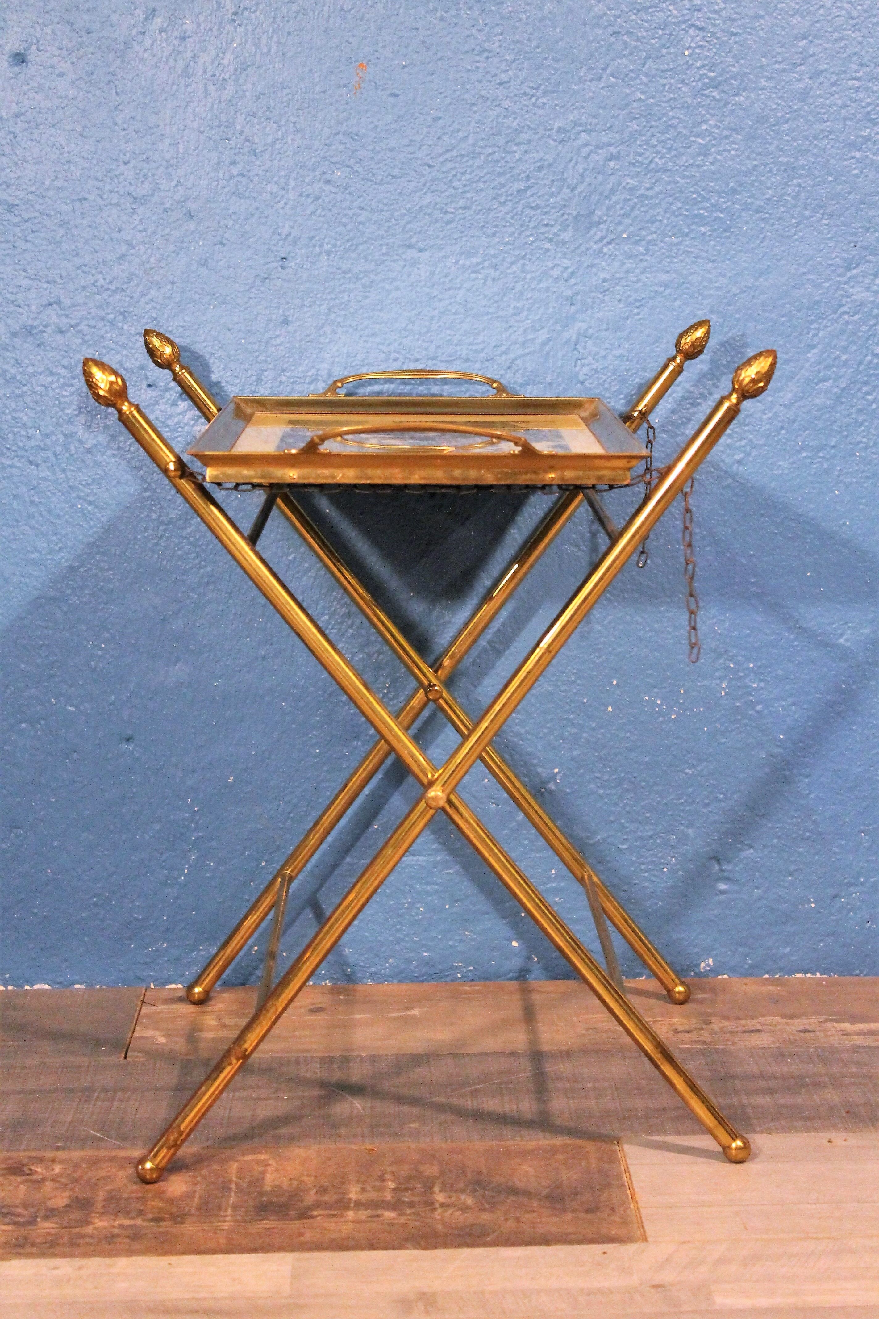 Shelf / End table "tray" 1950s