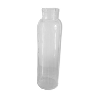 Transparent glass bottle deco diversion