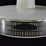 Ridged glass ceiling lamp