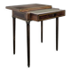 Table à jeux coiffeuse secrétaire de style Louis XVI en acajou