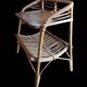 Petit meuble table d appoint vintage en rotin