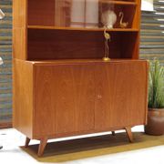 High buffet Biblitheque compass feet U 450 by Jiri Jiroutek for Interier Praha 1960