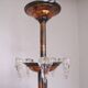 Art Deco chandelier signed Ezan, France