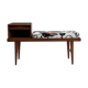 Scandinavian Mid Century Gossip Bench