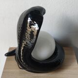 Lamp year 80 snake ceramic cobra