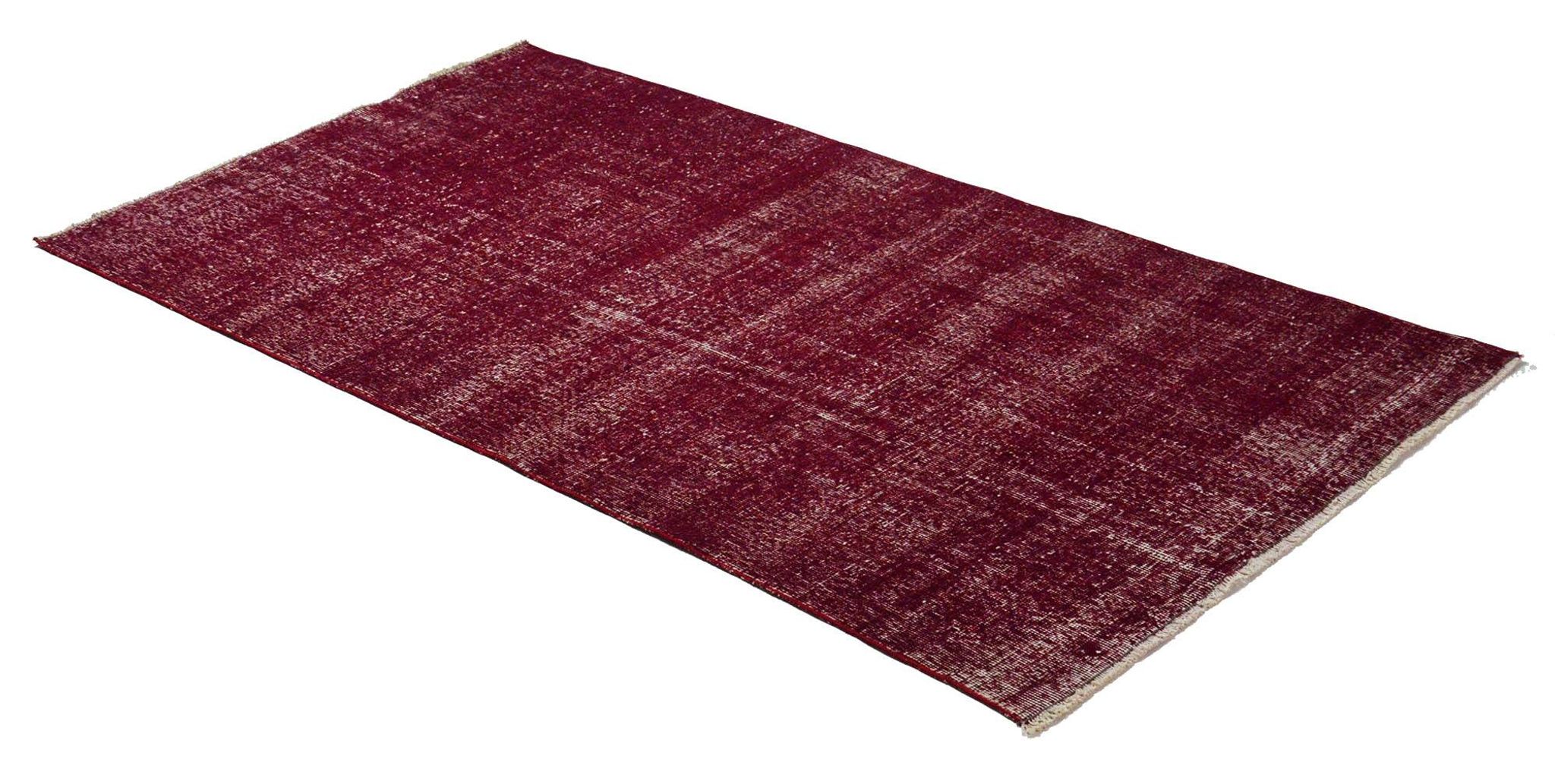 ONE-OF-A-KIND TURKISH HANDWOVEN VINTAGE RUG - RUSTIC VINTAGE CHARM 213X 110