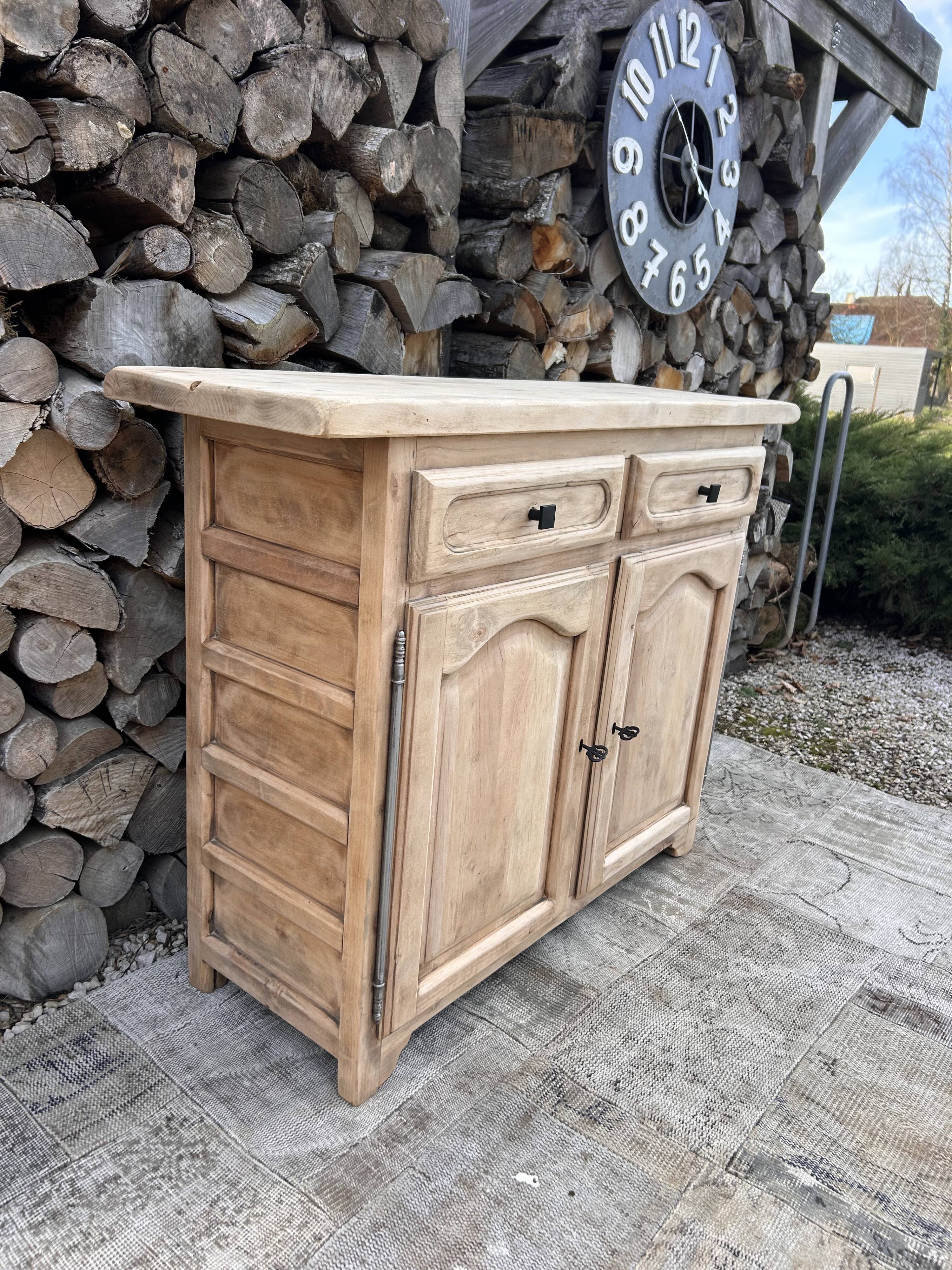 Solid oak sideboard