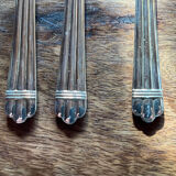 Set of 3 Christofle fish forks and 3 knives