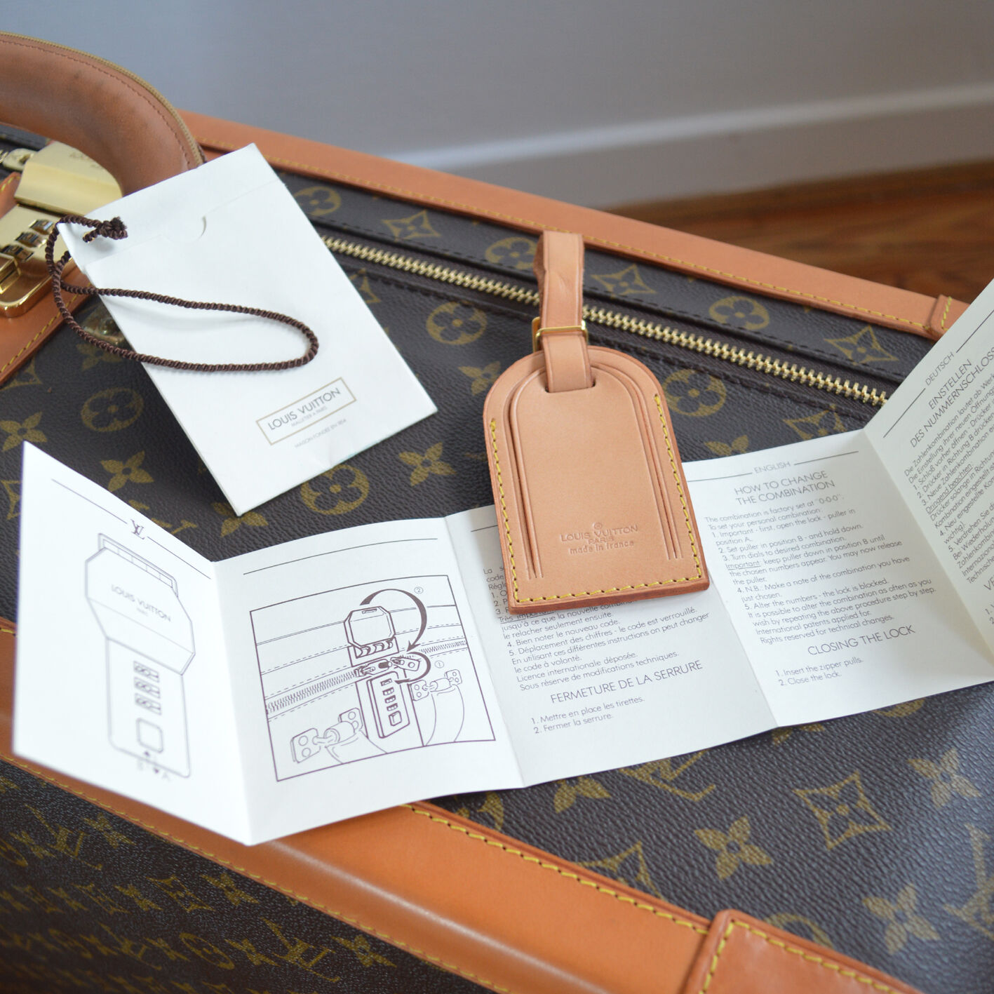 Louis Vuitton Stratos 80 suitcase