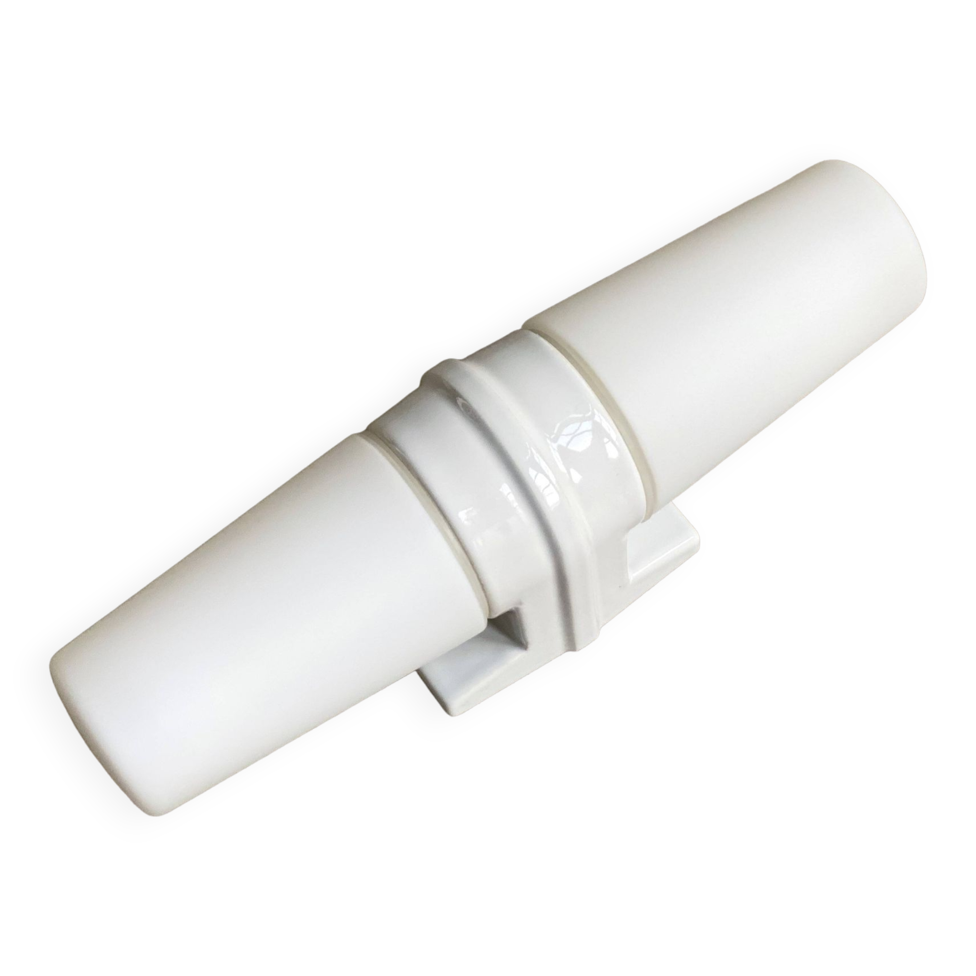 Vintage IFÖ 6060 - Bromölla IKEA ceramic & glass wall lamp, double light