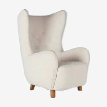 Mogens Lassen wingchair, circa 30