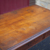 Table or desk Louis Philippe with two drawers