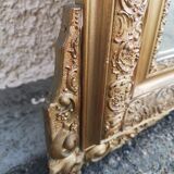 Miroir ancien doré