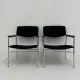 Gijs van der Sluis minimalist lounge chair, 1970s