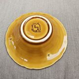 Salad bowl and barbotine cups