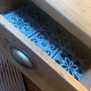 Solid wood desk, 1 drawer