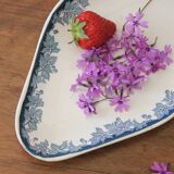 Iron clay dish "Platane" model Saint Amand and Hamage early 20th century